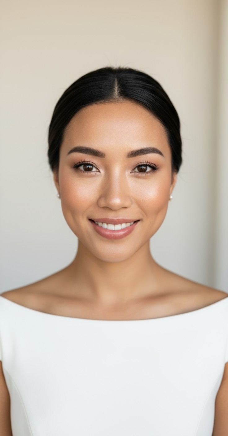 After Black Bridal Updo